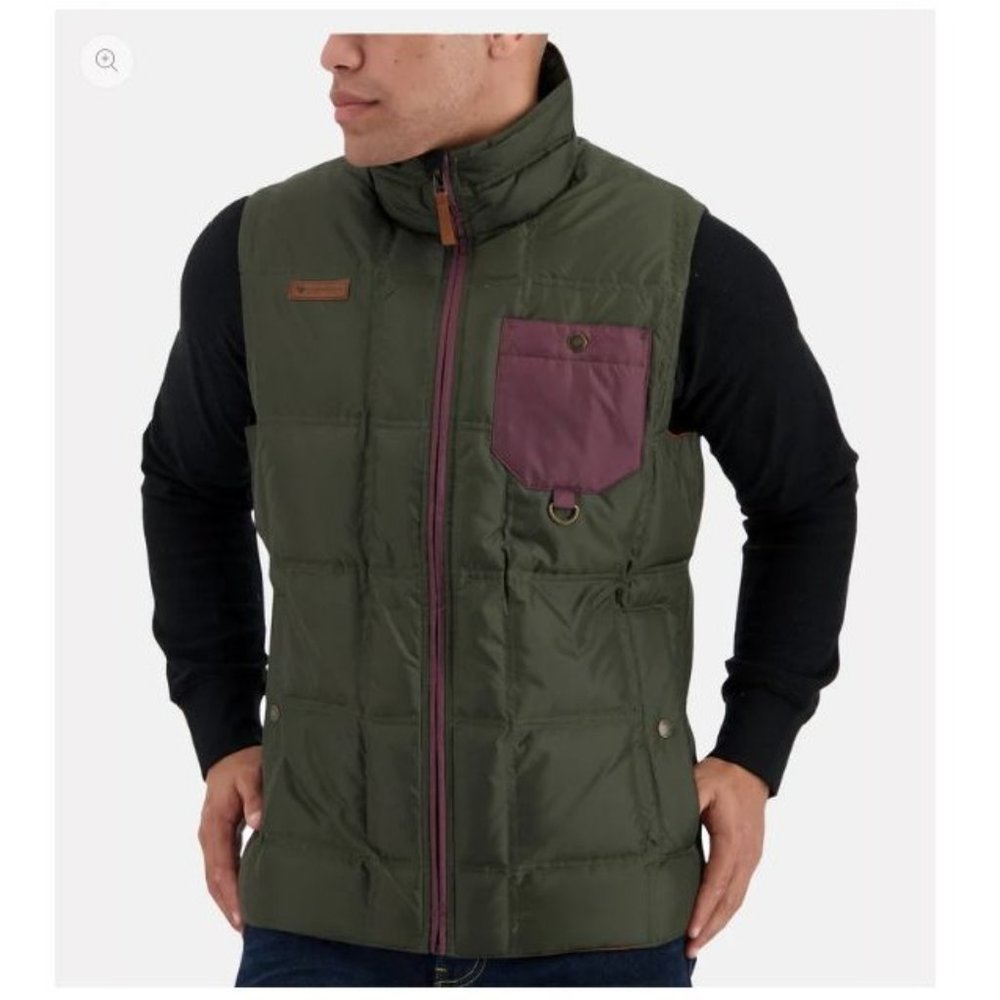 Obermeyer Men's Quilted‎ Puffer Vest -  Size XL